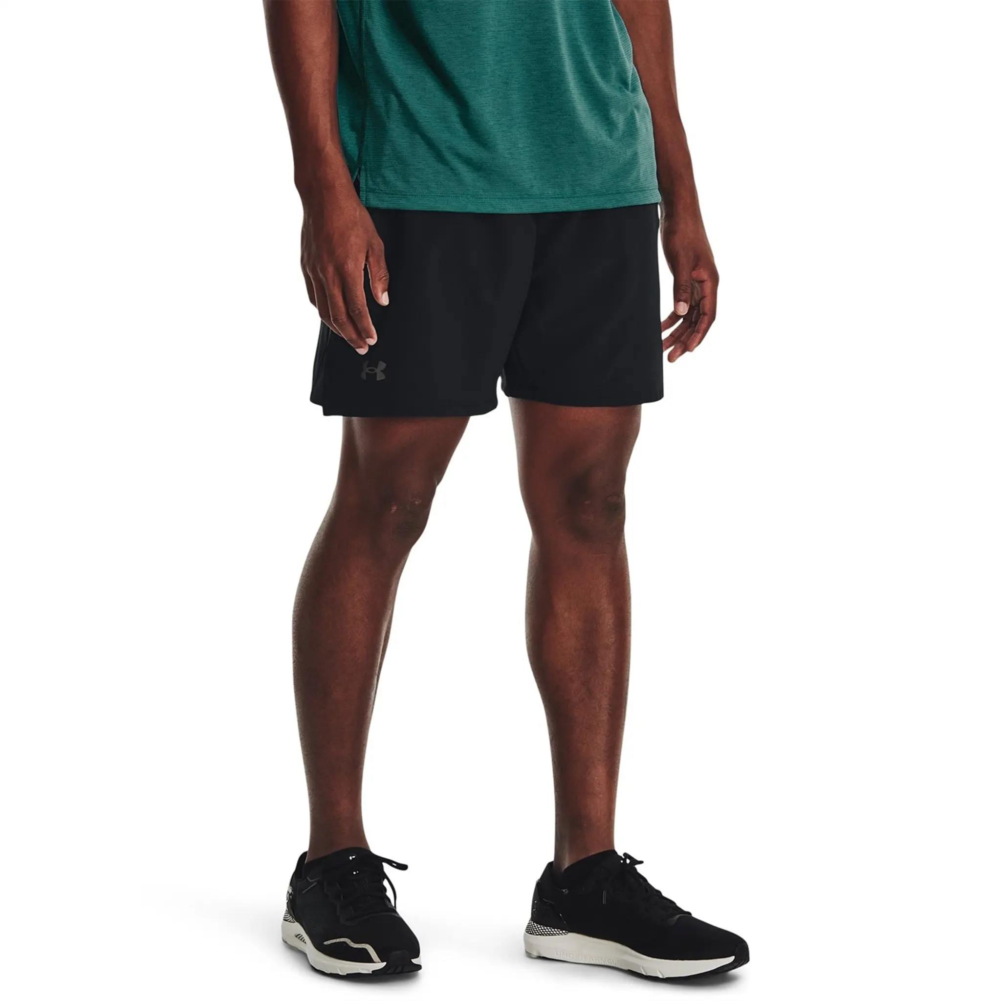 Under Armour UA Black T Shirt & Shorts